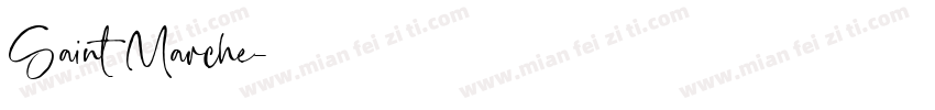 Saint Marche字体转换